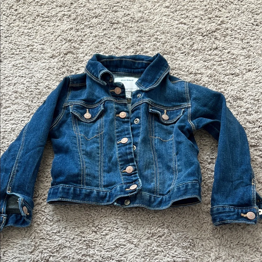 Old Navy Toddler Blue Denim Jean Jacket